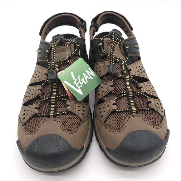 Skechers Mens 12 Sandals Vegan Tresmen Menard Relaxed Fit Luxe Foam Hiking Shoes main image 8